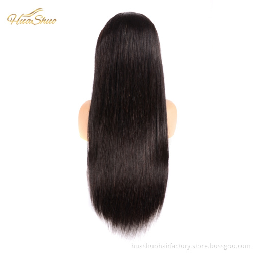 150% 180% Density Unprocessed Original Real Human Long Hair Lace Front Cuticle Aligned Wig
